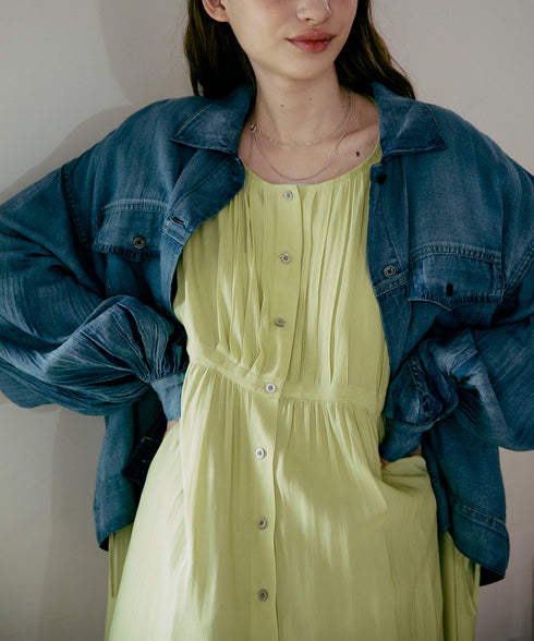 【再入荷】 シアーボリュームスリーブGジャン